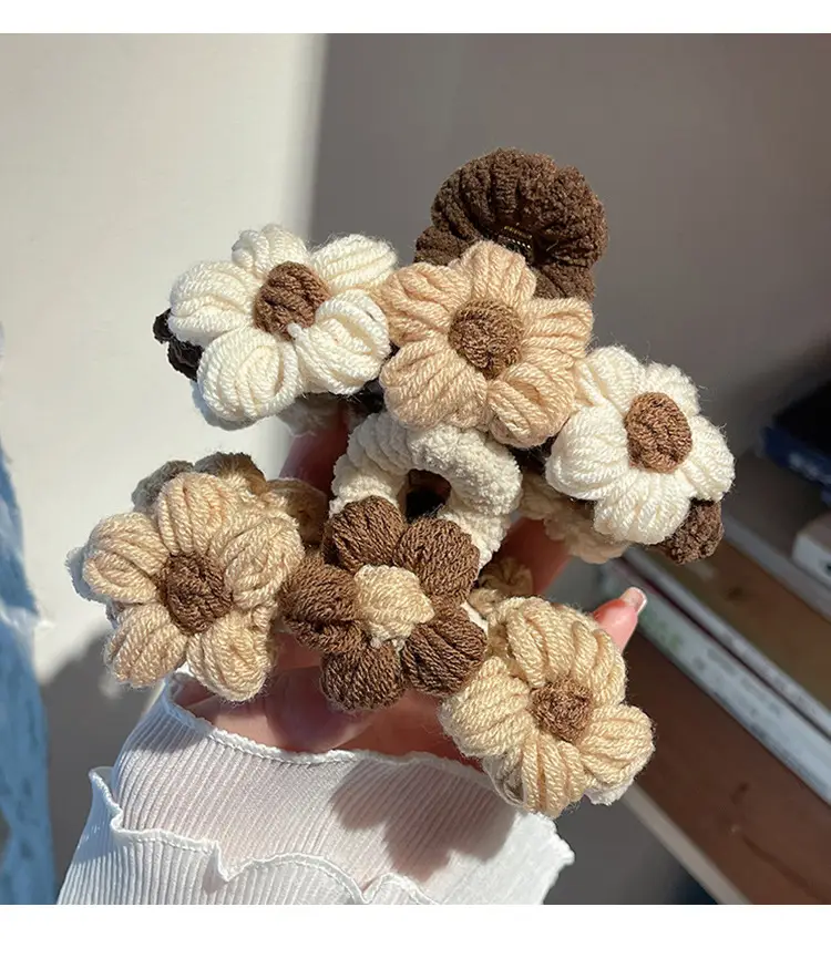 Woven Wool Hair Clips for Women Autumn Winter Large — feature 12