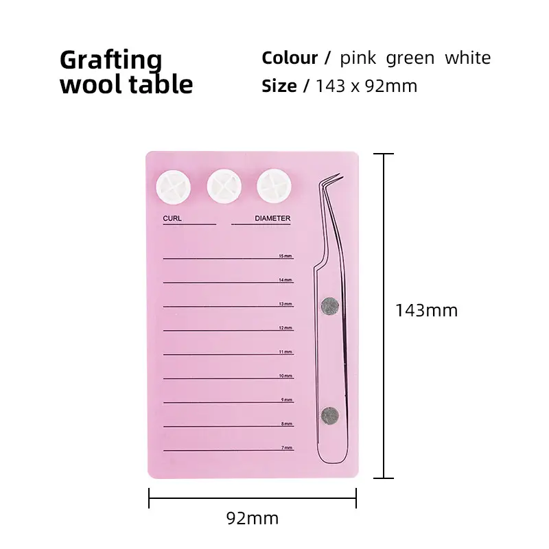 Magnetic Eyelash Scale Plate for Accurate Grafting - Image 6