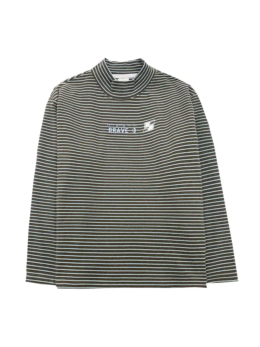 Haima Boys Striped Thermal Long Sleeve Shirt 25 AW - Image 8