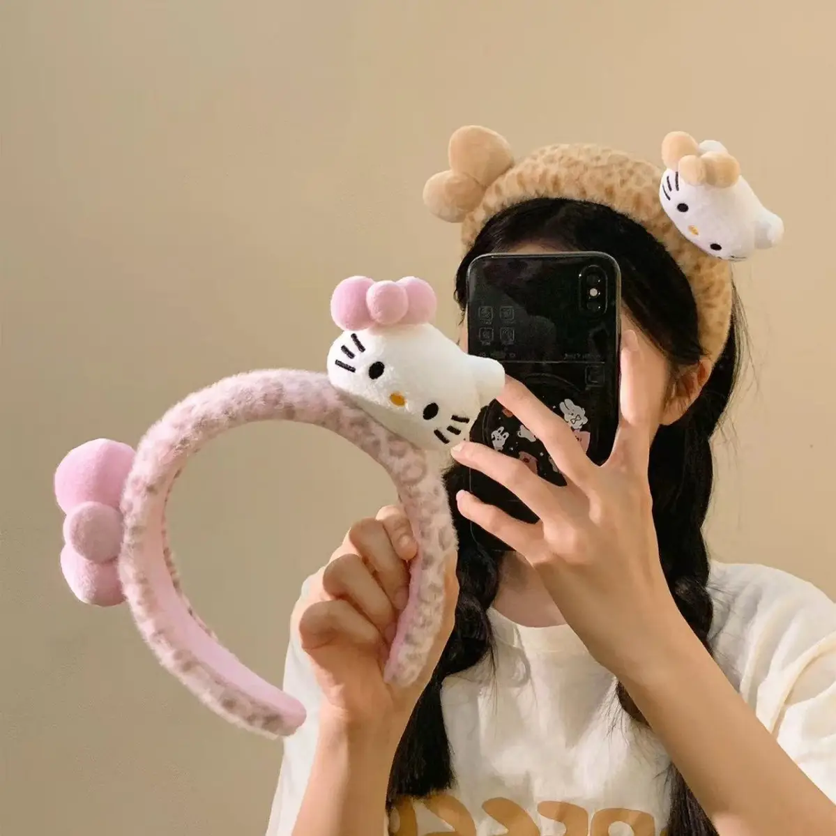 Cute Plush Hairband for Kids & Women