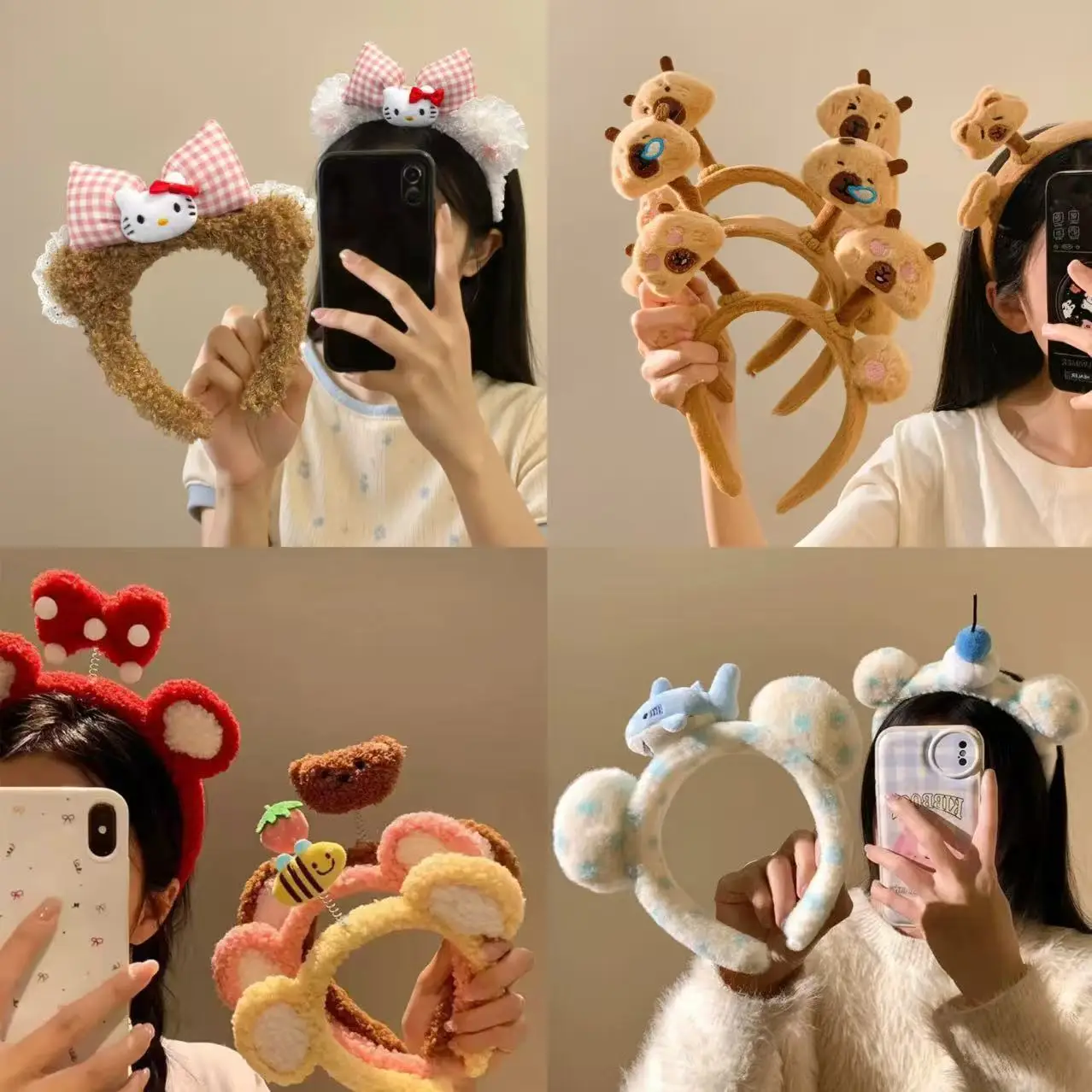 Cute Plush Hairband for Kids & Women — feature 2