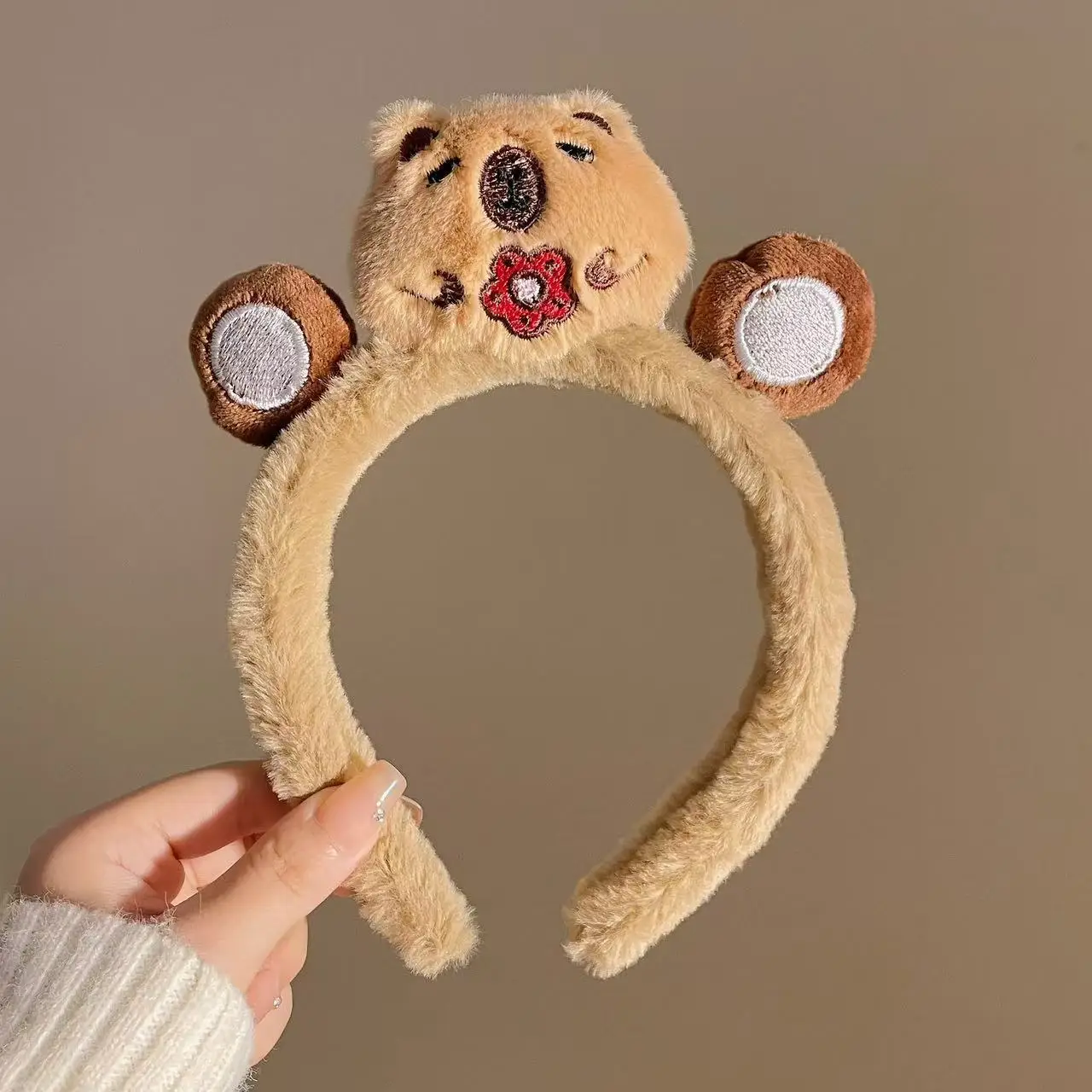 Cute Plush Hairband for Kids & Women
