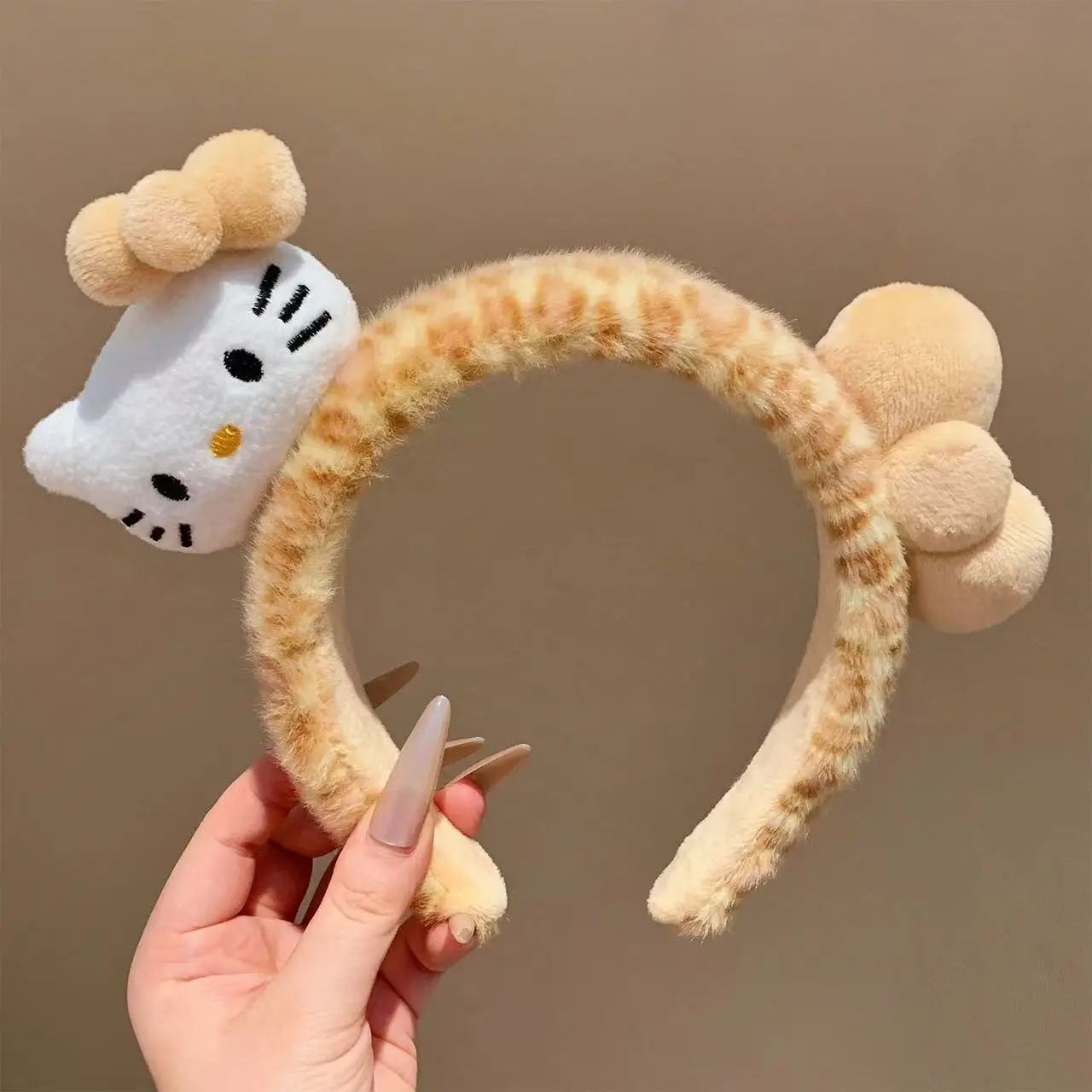 Cute Plush Hairband for Kids & Women