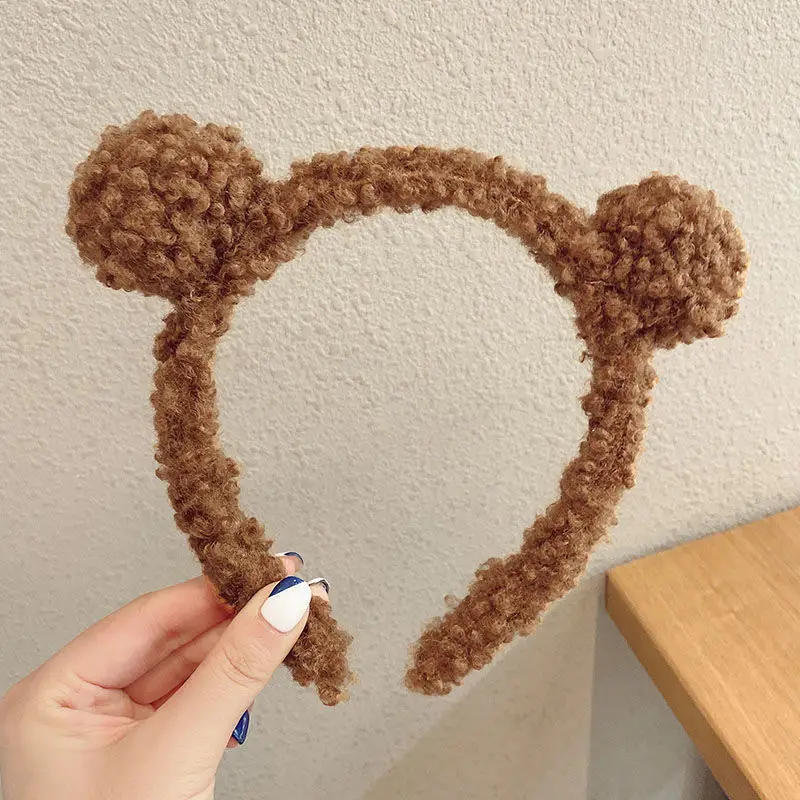 Cute Plush Hairband for Kids & Women