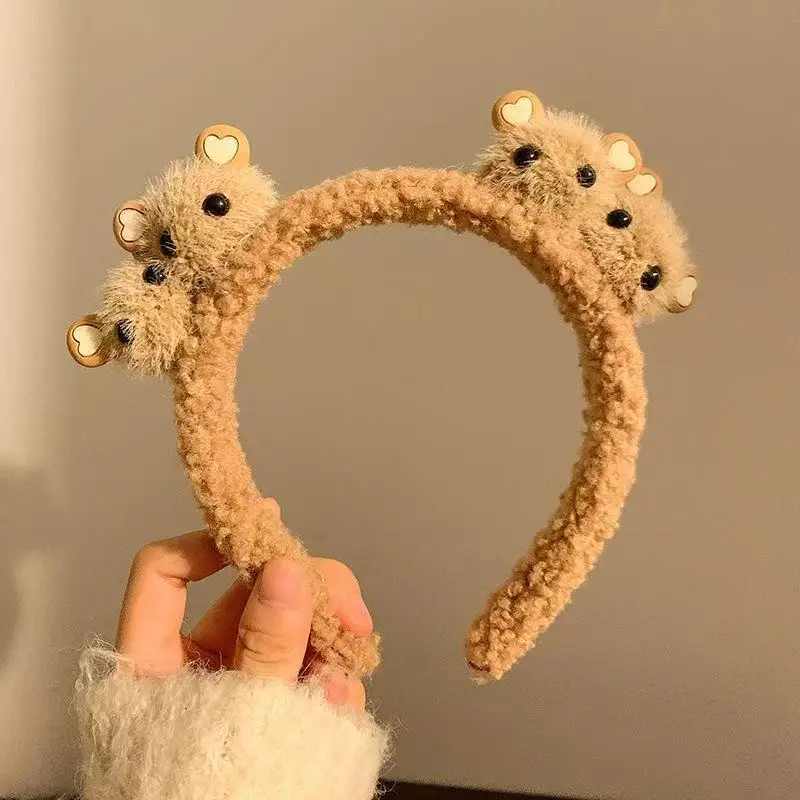 Cute Plush Hairband for Kids & Women