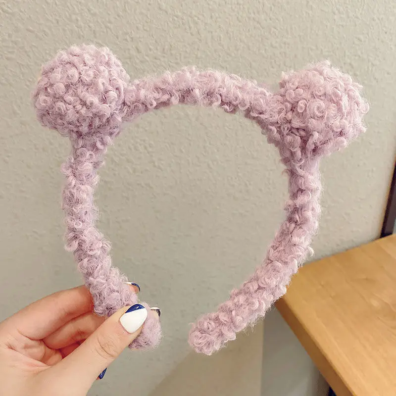 Cute Plush Hairband for Kids & Women