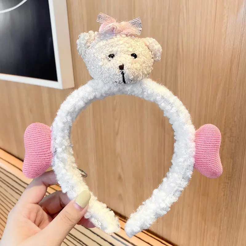 Cute Plush Hairband for Kids & Women