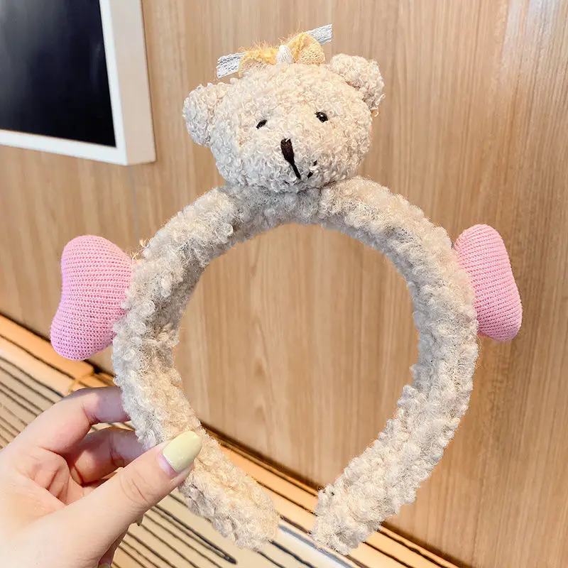 Cute Plush Hairband for Kids & Women