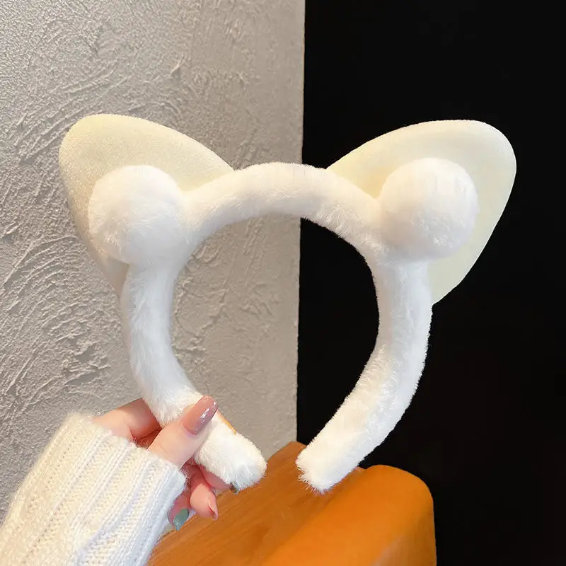 Cute Plush Hairband for Kids & Women