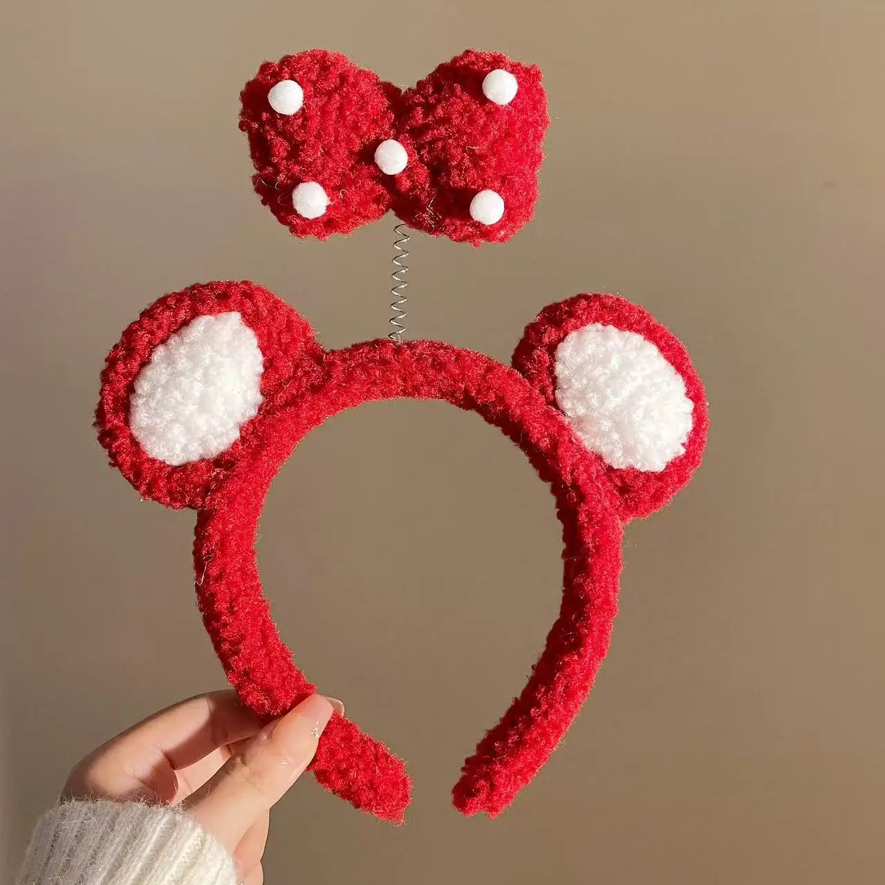 Cute Plush Hairband for Kids & Women
