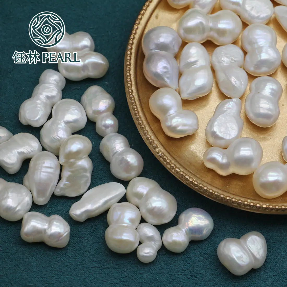 Natural Baroque Pearl Bracelet Necklace Loose Beads - Image 2