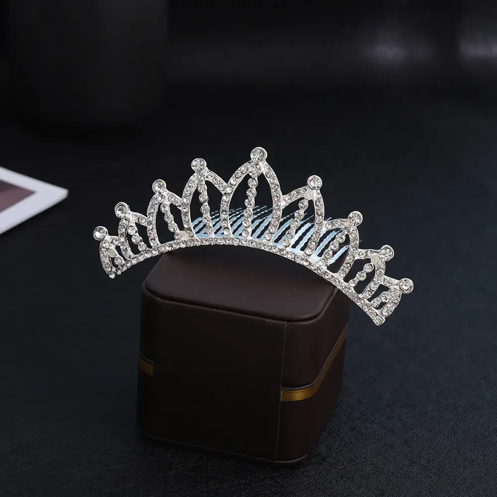 Rhinestone Princess Crown Hair Accessory for Girls — feature 12