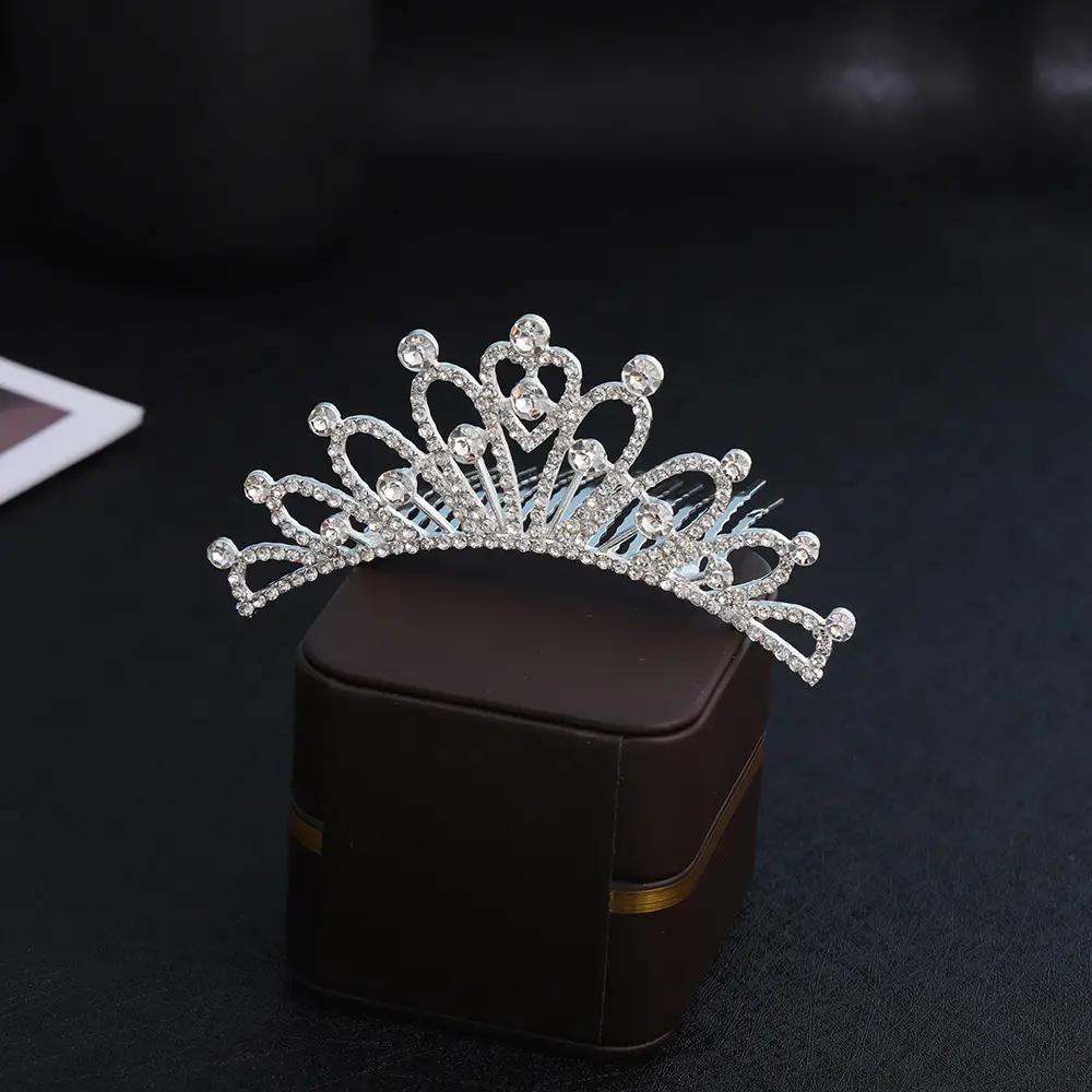 Rhinestone Princess Crown Hair Accessory for Girls — feature 13