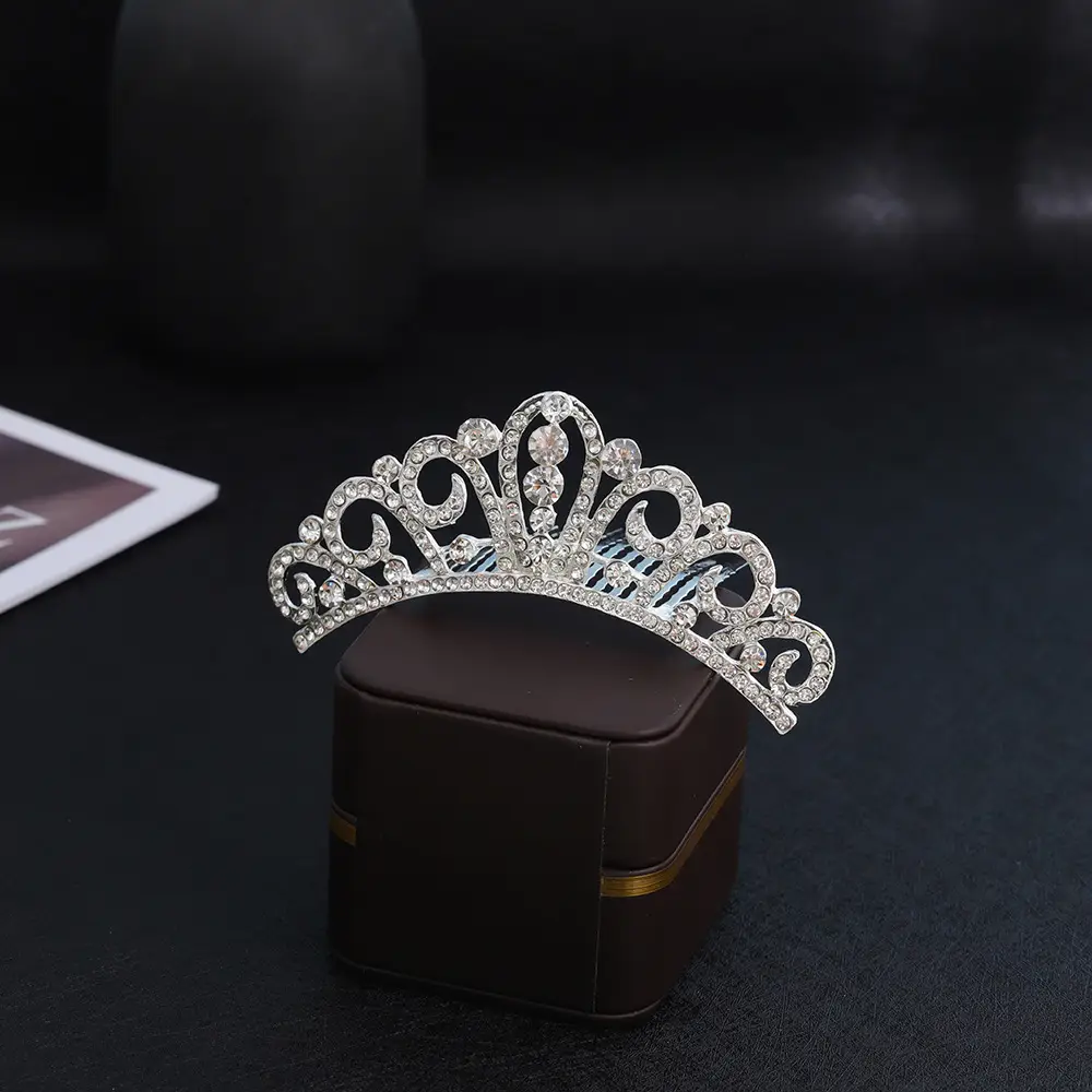 Rhinestone Princess Crown Hair Accessory for Girls — feature 15