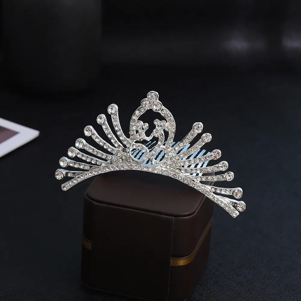 Rhinestone Princess Crown Hair Accessory for Girls — feature 16