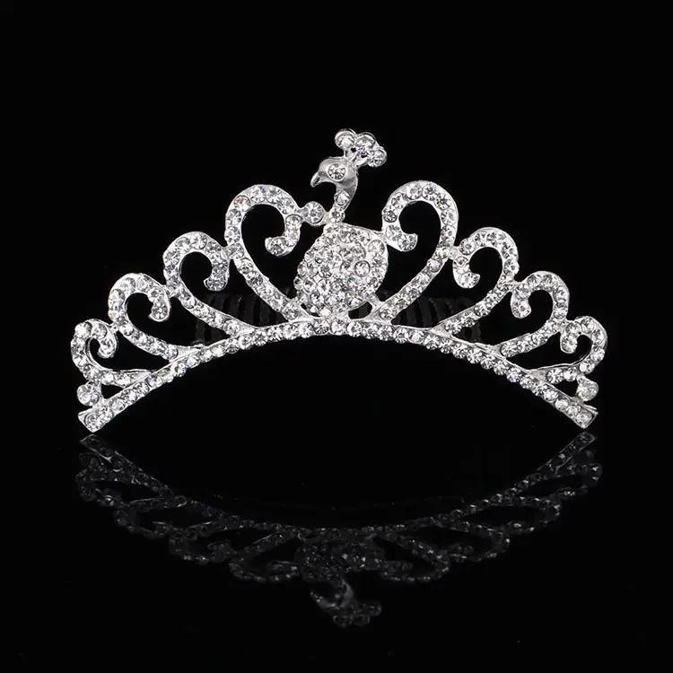 Rhinestone Princess Crown Hair Accessory for Girls — feature 6