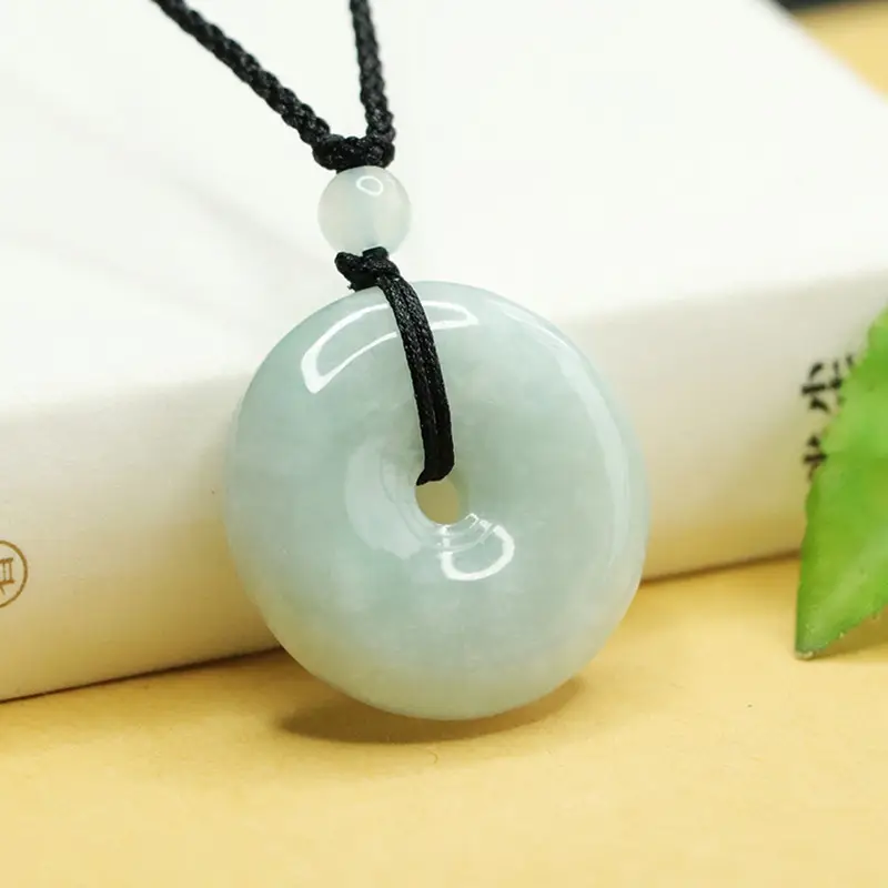 Aiyu Jade Pendant Peace Buckle for Men Women - Image 3