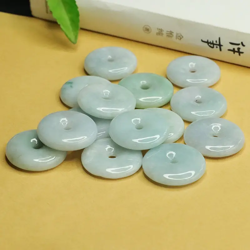 Aiyu Jade Pendant Peace Buckle for Men Women - Image 4