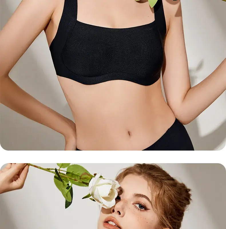 Light Gray Full Cup Bra for Women, Seamless, Breathable, Side Support — feature 22
