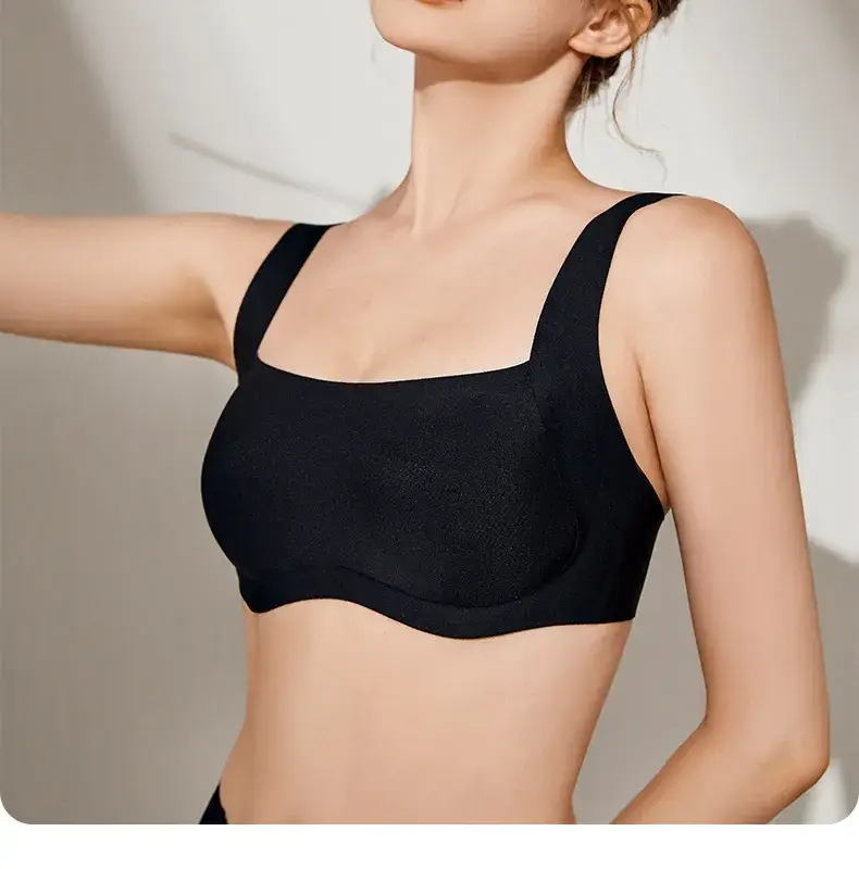 Light Gray Full Cup Bra for Women, Seamless, Breathable, Side Support — feature 23