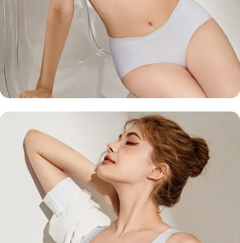 Light Gray Full Cup Bra for Women, Seamless, Breathable, Side Support — feature 30