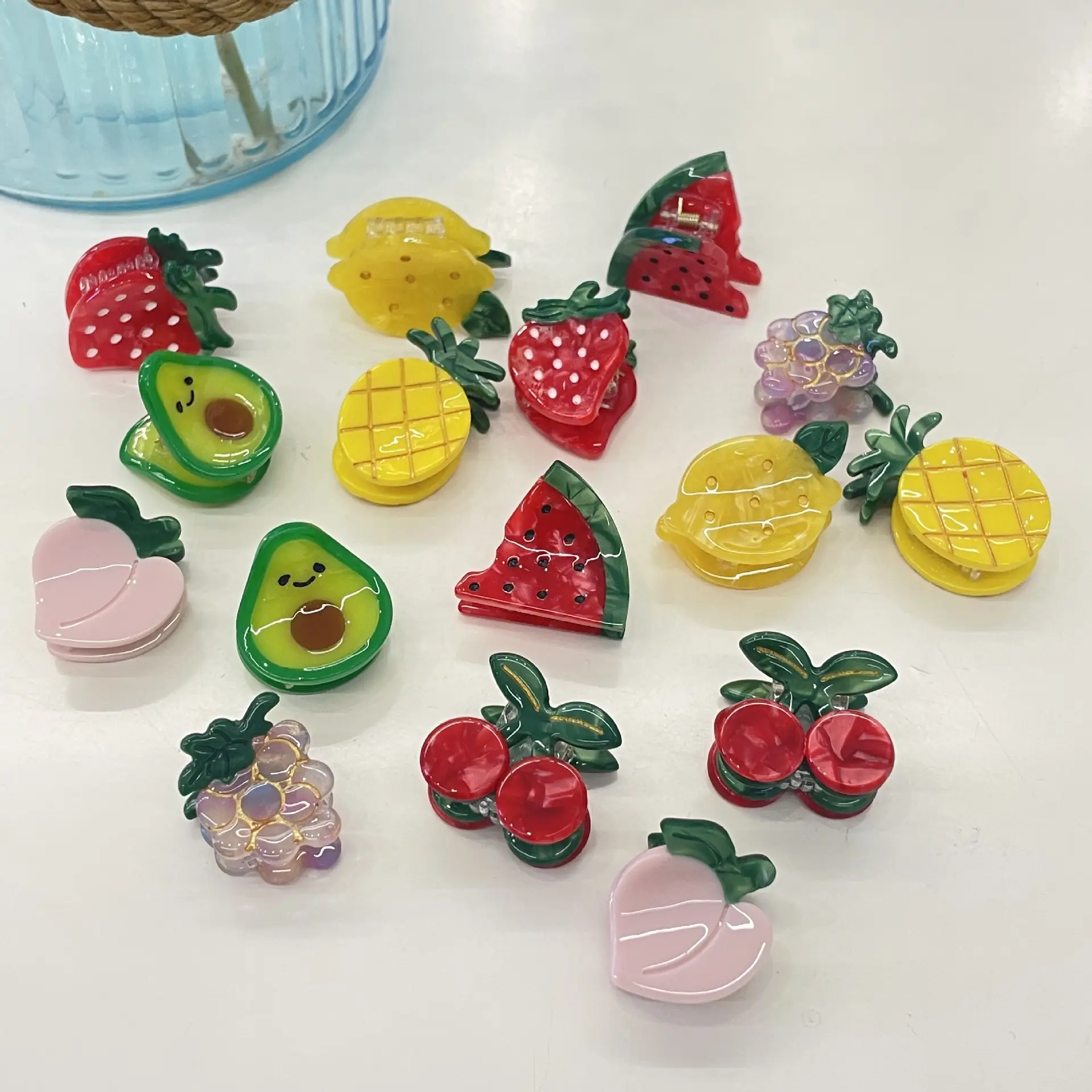 Cute Strawberry Hairpin for Girls