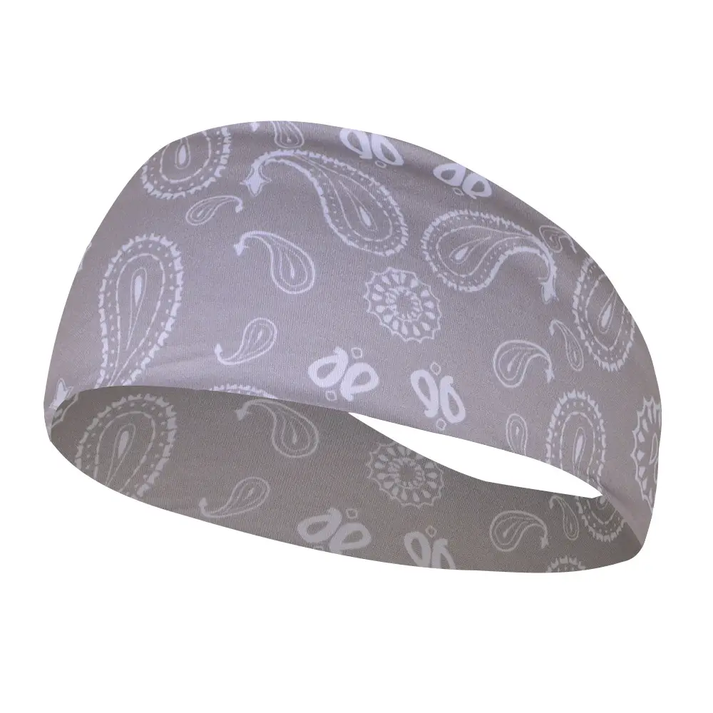 New Cashew Paisley Sweat-Proof Headband for Fitness & Running