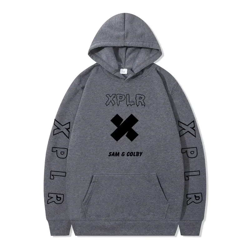 Sam & Colby Green Hooded Sweatshirt XL