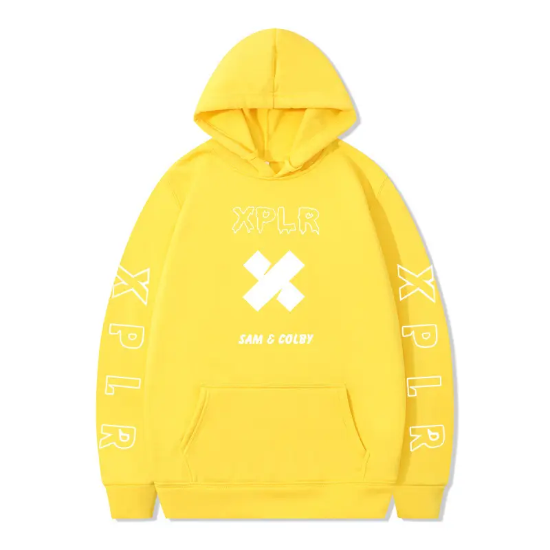 Sam & Colby Green Hooded Sweatshirt XL