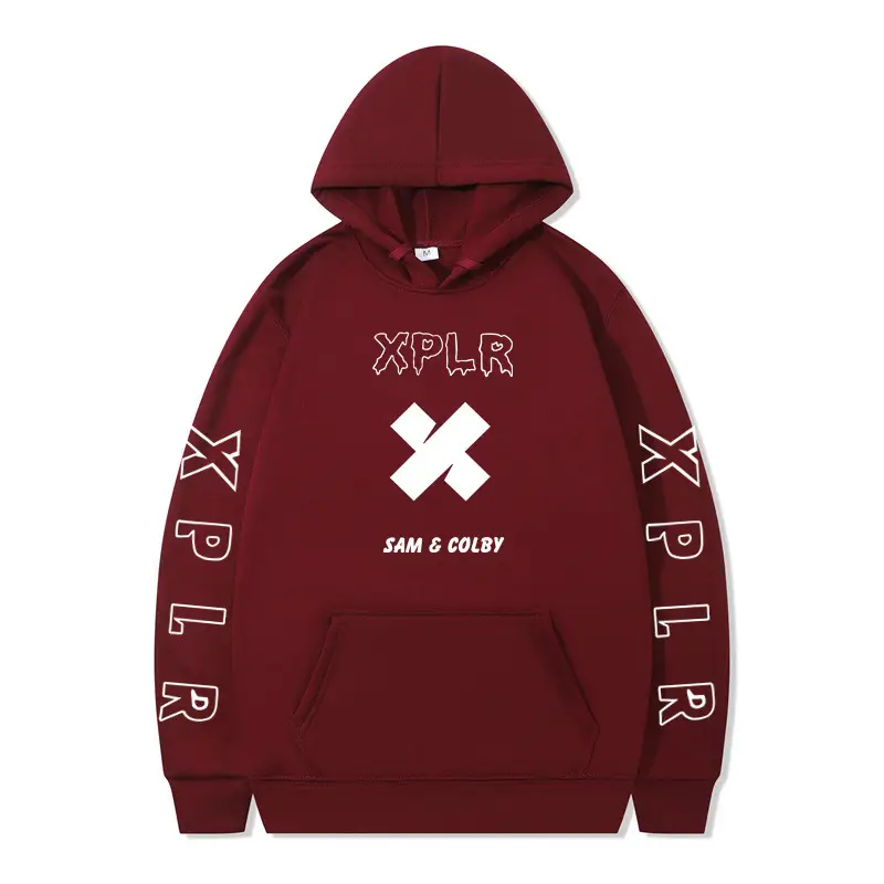 Sam & Colby Green Hooded Sweatshirt XL