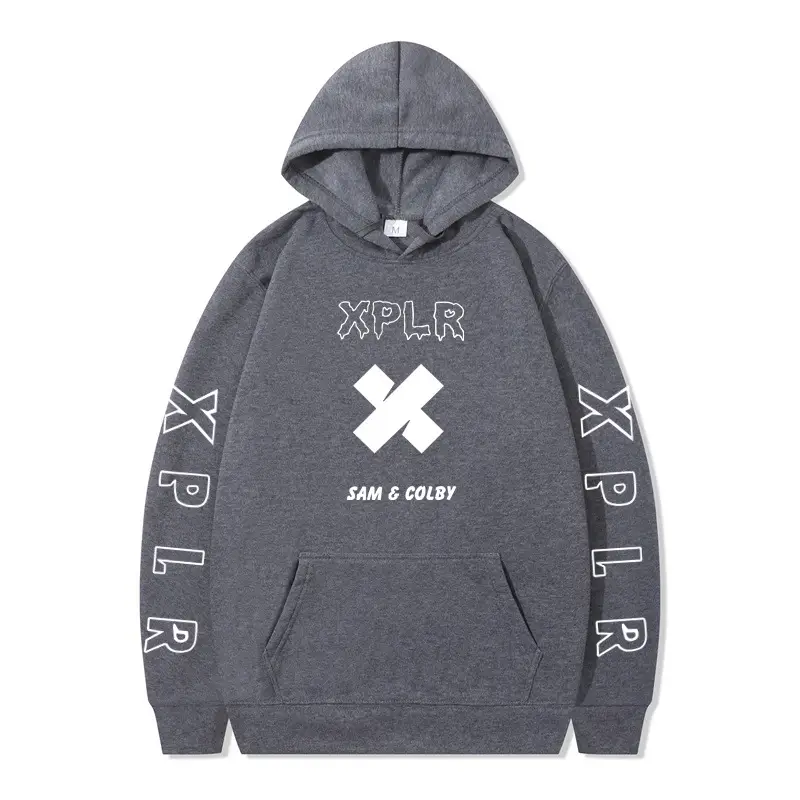 Sam & Colby Green Hooded Sweatshirt XL
