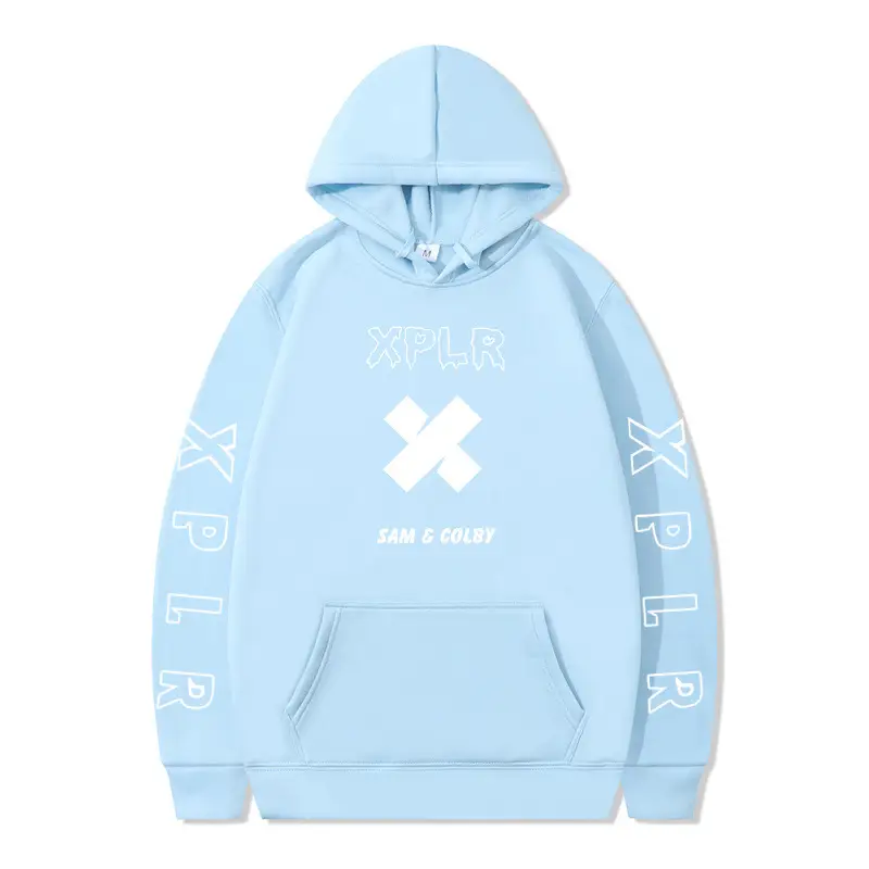 Sam & Colby Green Hooded Sweatshirt XL