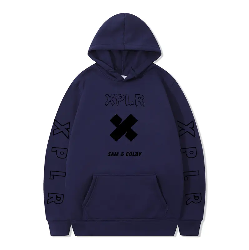 Sam & Colby Green Hooded Sweatshirt XL