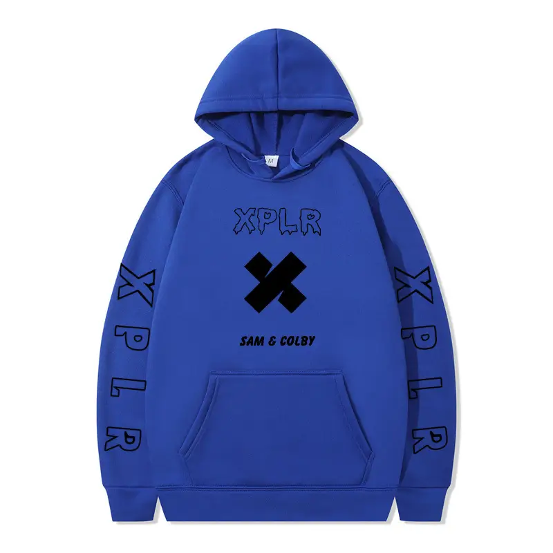 Sam & Colby Green Hooded Sweatshirt XL