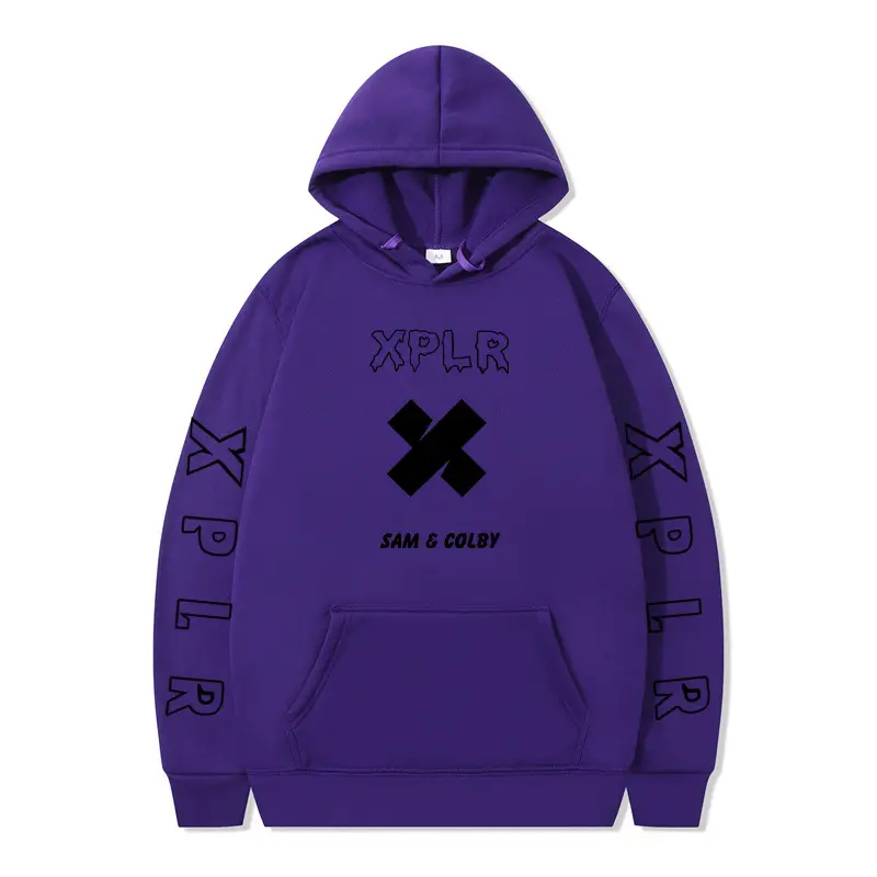 Sam & Colby Green Hooded Sweatshirt XL