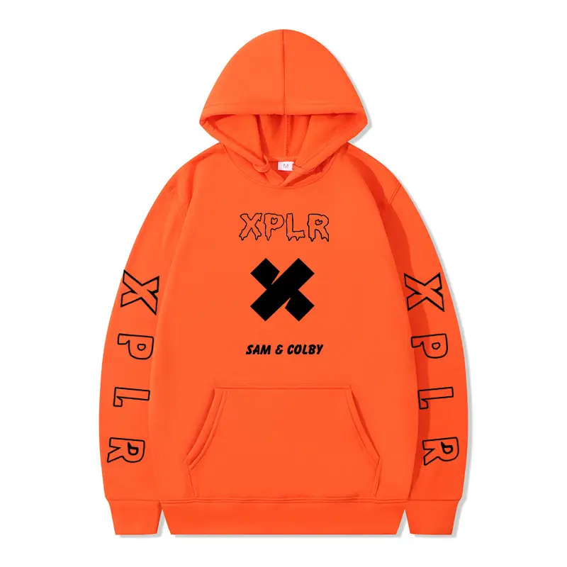 Sam & Colby Green Hooded Sweatshirt XL