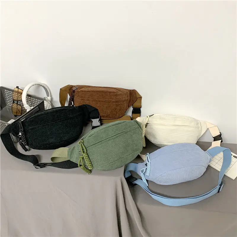Women's White Crossbody Bag with Yellow Zipper - Image 7