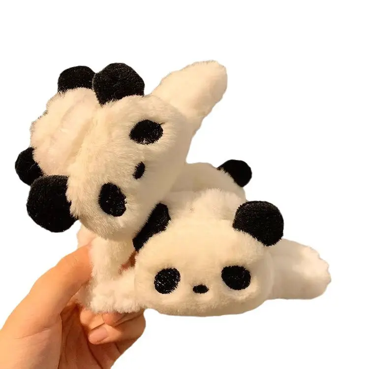 Panda Plush Hair Clip for Girls Autumn Winter - Image 7