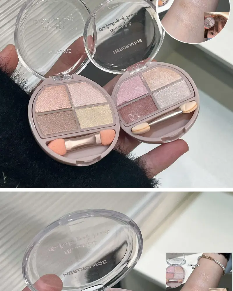 HERORANGE Misty Lying Silkworm Eye Shadow 12 Shades — feature 10