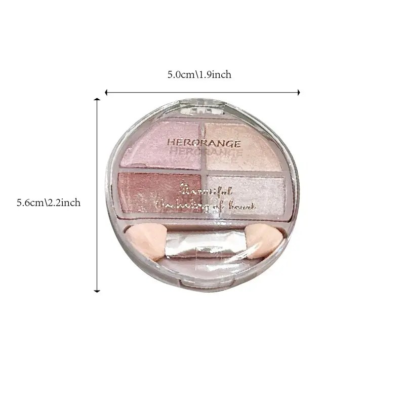 HERORANGE Misty Lying Silkworm Eye Shadow 12 Shades — feature 18