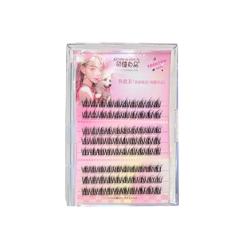 Cute 5D Mink Velvet Eyelashes Baby Curved Lazy Trilogy - Image 15