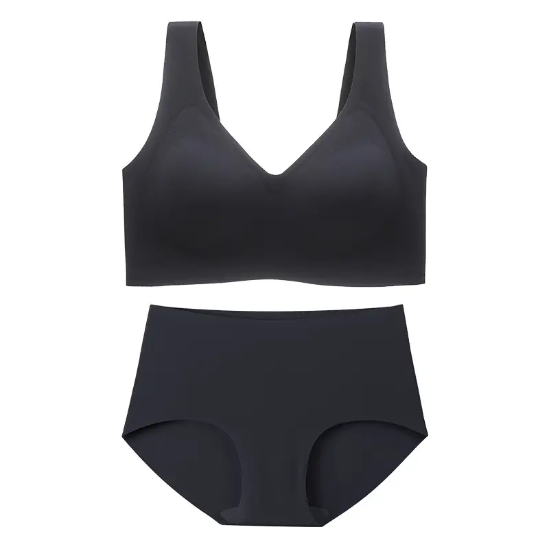Fattening and Fat mm 100kg Seamless Comfortable Large Size Intimates Thin Large Breasts Show Small Push-Up Large Size Bra