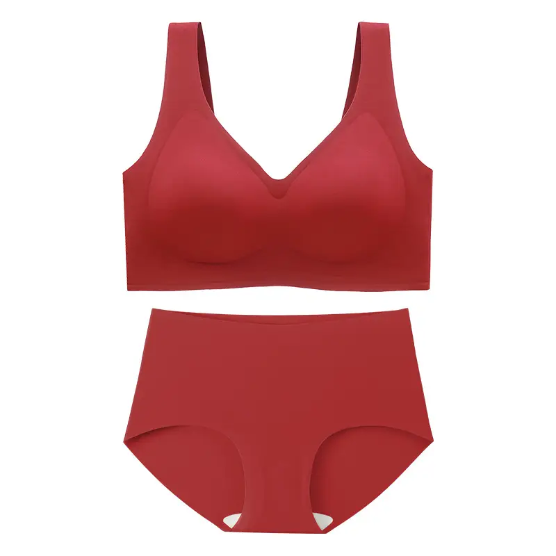 Fattening and Fat mm 100kg Seamless Comfortable Large Size Intimates Thin Large Breasts Show Small Push-Up Large Size Bra