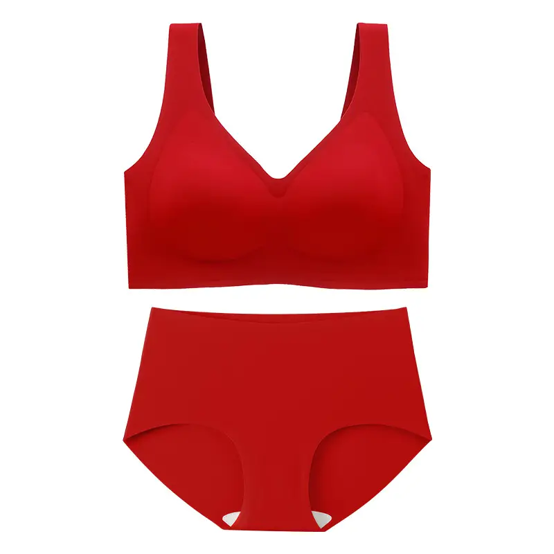 Fattening and Fat mm 100kg Seamless Comfortable Large Size Intimates Thin Large Breasts Show Small Push-Up Large Size Bra