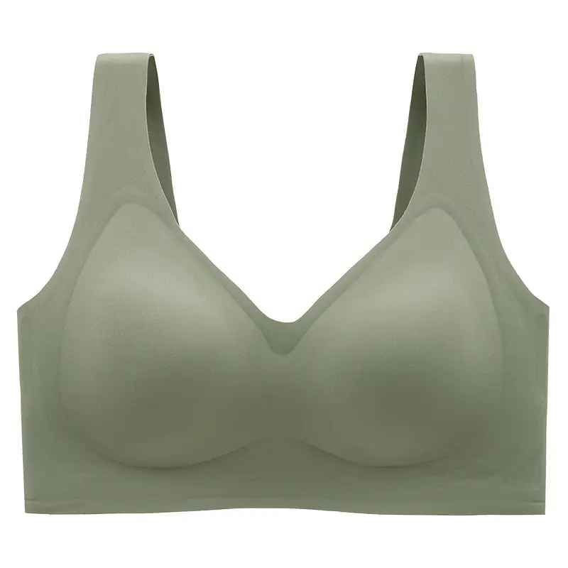 Fattening and Fat mm 100kg Seamless Comfortable Large Size Intimates Thin Large Breasts Show Small Push-Up Large Size Bra