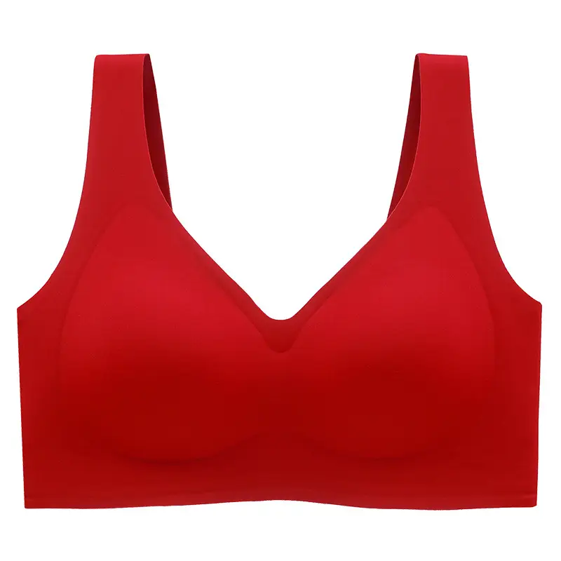 Fattening and Fat mm 100kg Seamless Comfortable Large Size Intimates Thin Large Breasts Show Small Push-Up Large Size Bra