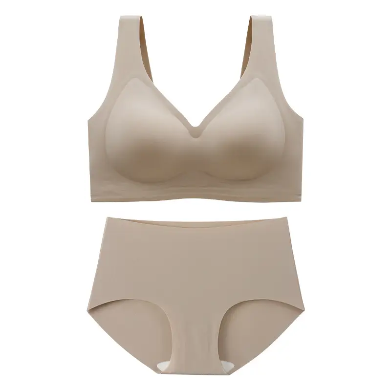 Fattening and Fat mm 100kg Seamless Comfortable Large Size Intimates Thin Large Breasts Show Small Push-Up Large Size Bra