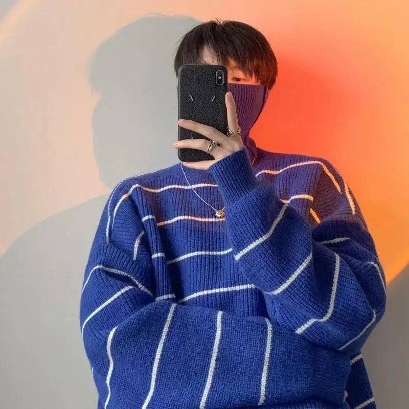 Winter Turtleneck Sweater for Men Women Brown Bear Print — feature 25