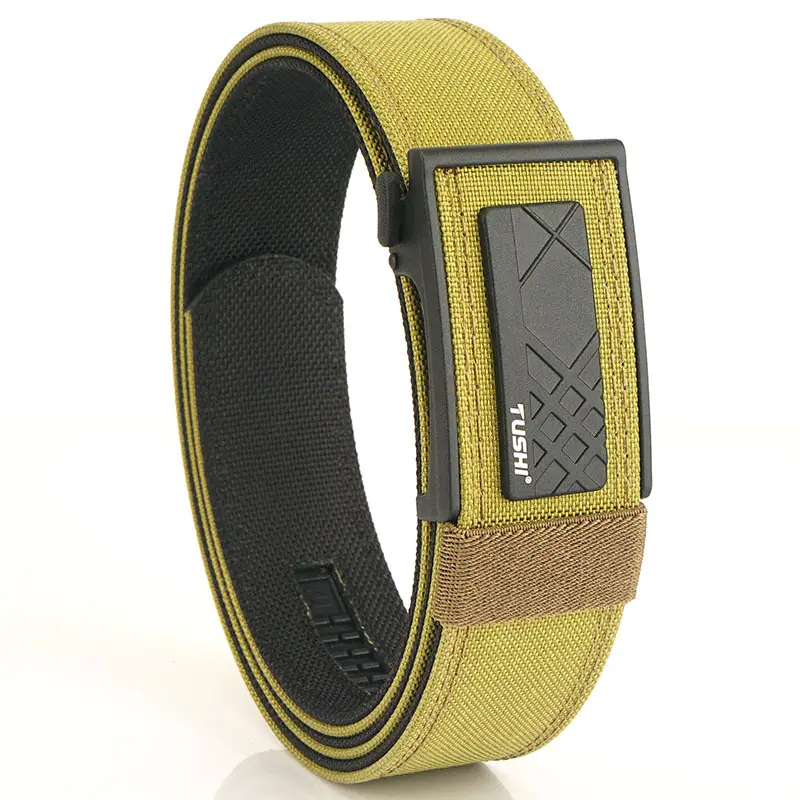 Men's Black Tactical Belt 3.8" Automatic Buckle - Image 3