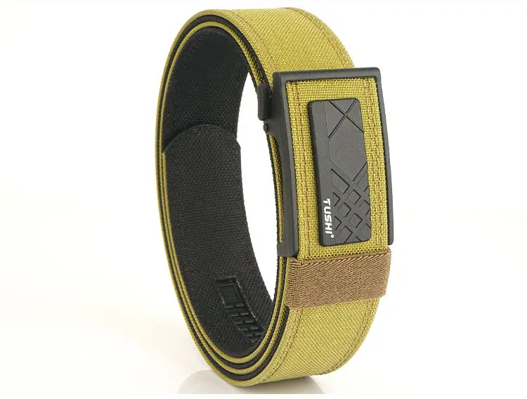 Men's Black Tactical Belt 3.8" Automatic Buckle — feature 18